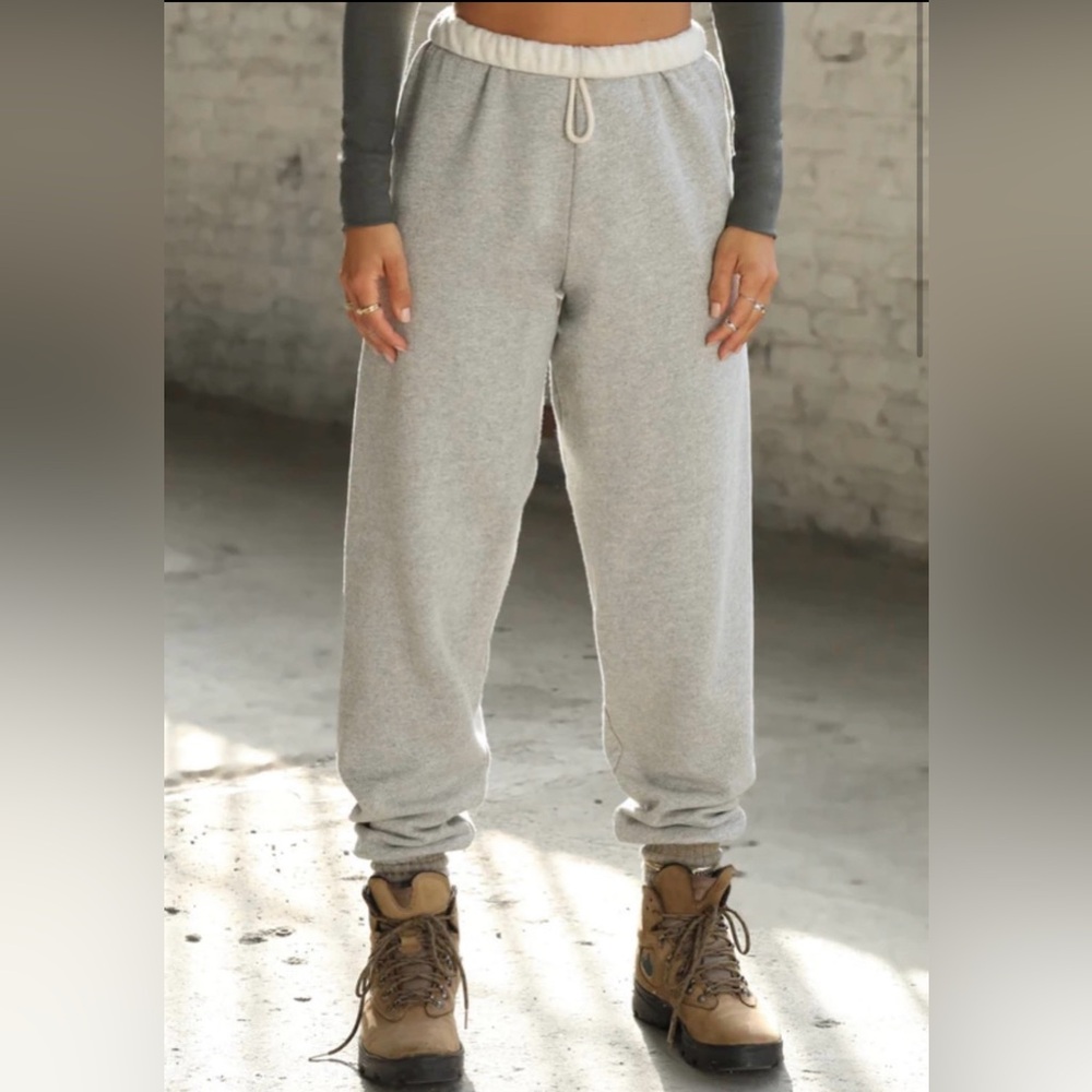 Joah Brown grey joggers